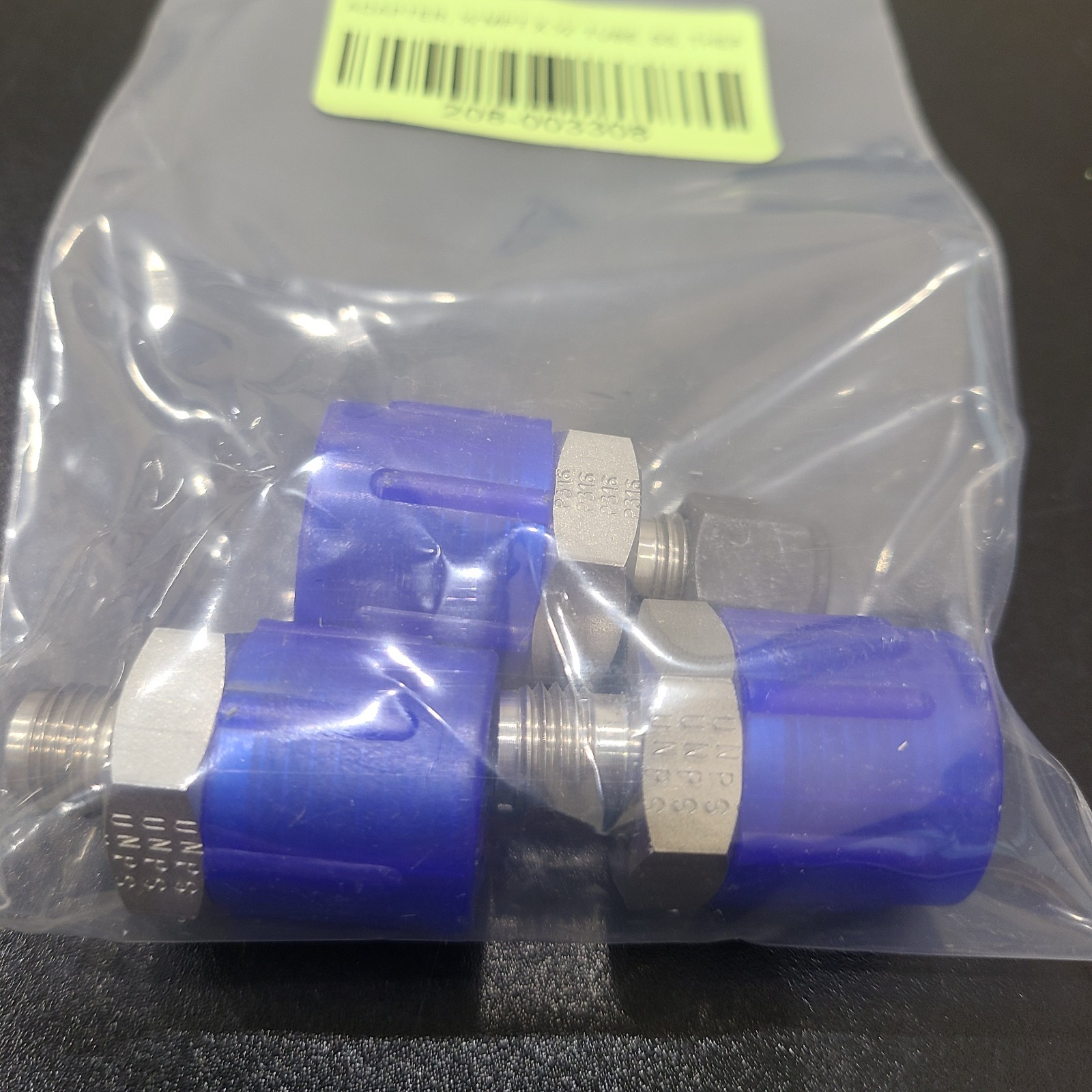 1/2 MPT x 1/4 Tube Stainless Steel Thermocouple Adapter Fitting