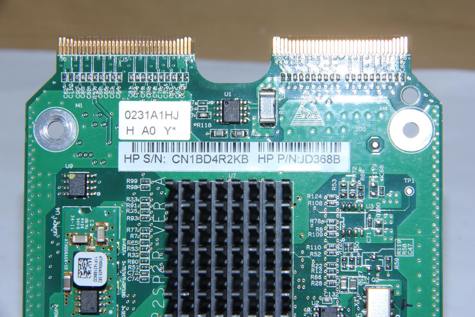 HP Hewlett Packard JD368B Dual Port 10GbE SFP+ Network Module