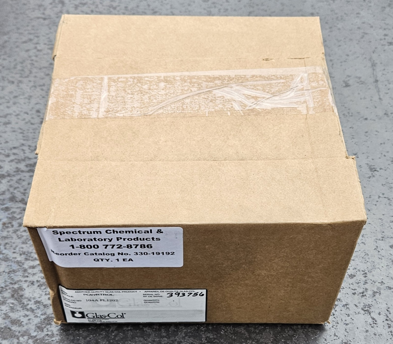 NEW GLAS-COL POWRTWIN 104A PL1202 DUAL OUTPUT POWER CONTROLLER