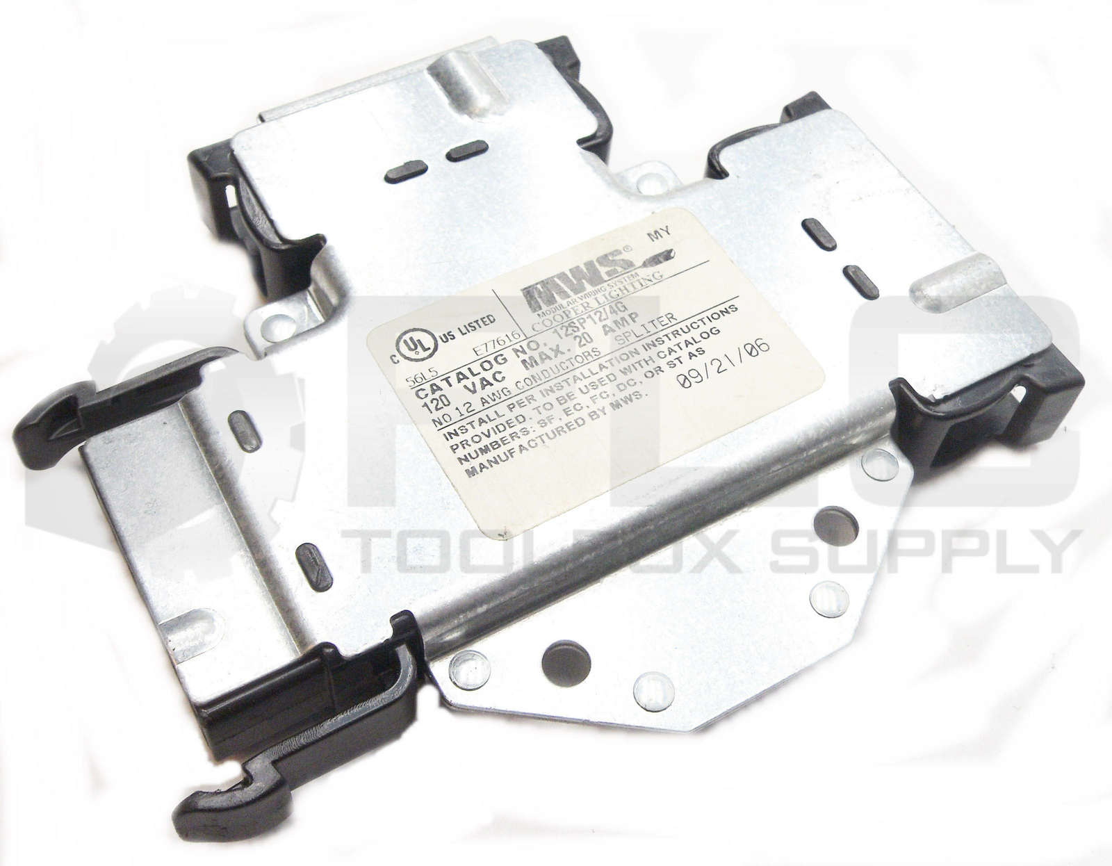 NEW MWS COOPER 12SP12/4G SPLITTER 12AWG USED FOR MODULAR WIRING SYSTEM