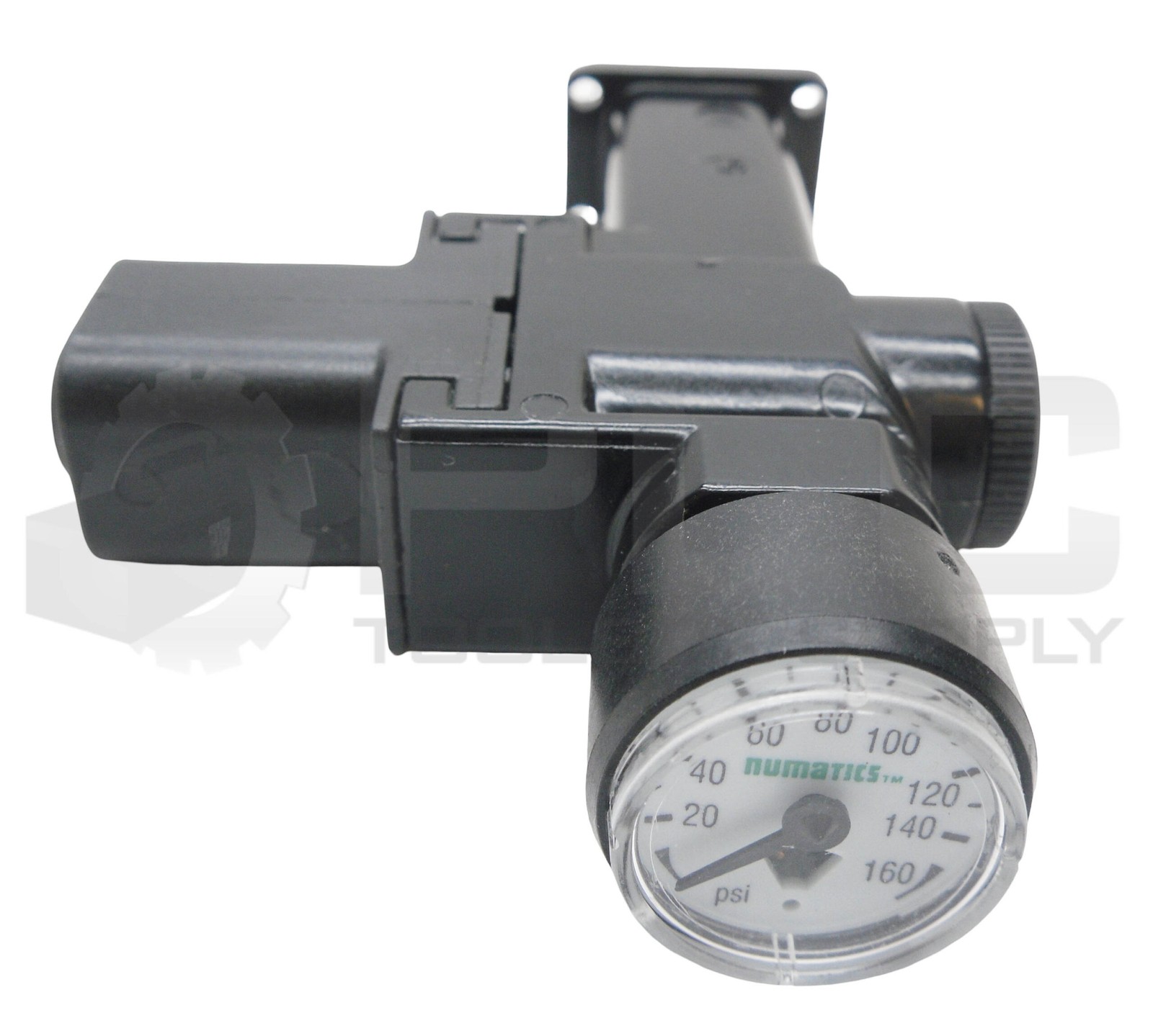 NEW NUMATICS 239-1826 PRESSURE GAUGE, 10-130PSI (215-530B 1A6)