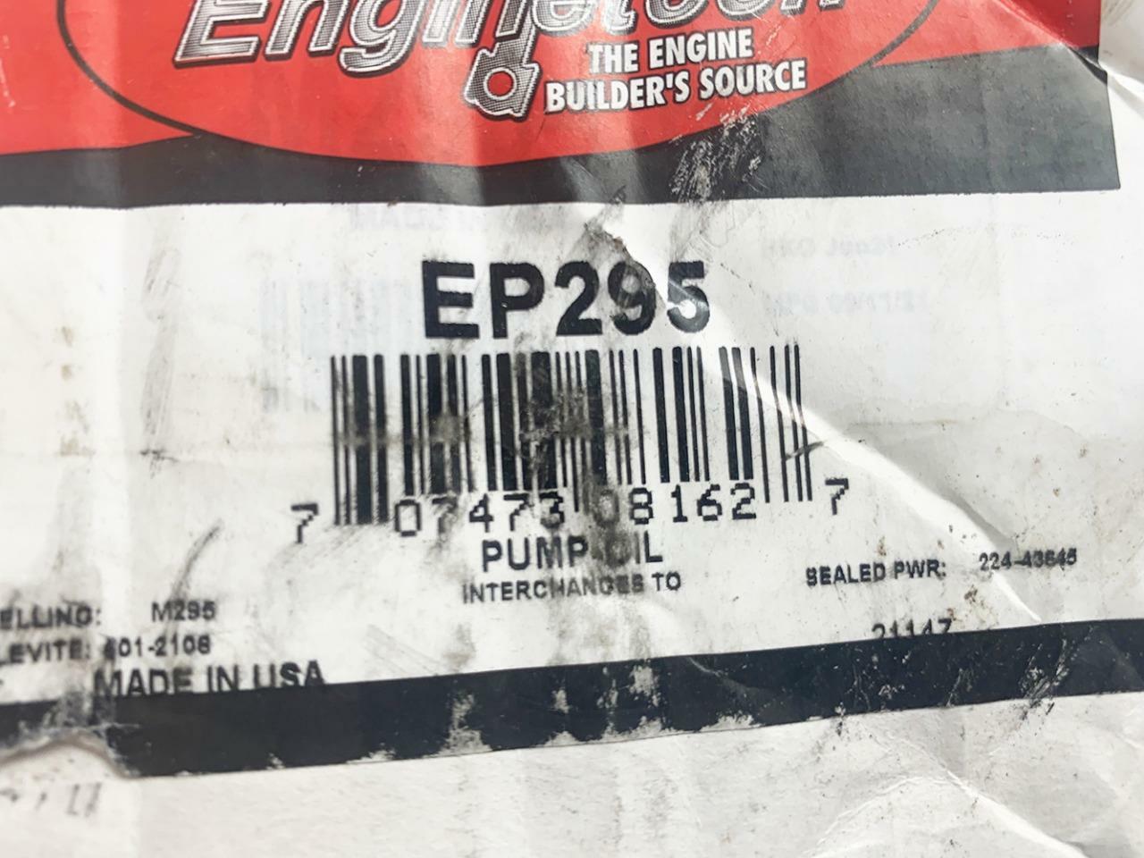Enginetech EP295 Oil Pump NEW FREE FAST SHIP