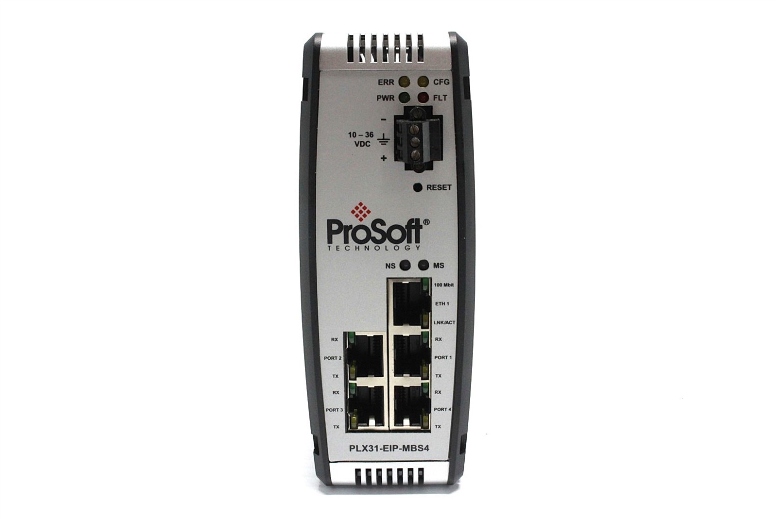 NEW ProSoft PLX31-EIP-MBS4 Gateway EtherNet/IP to Modbus Serial 4 Port