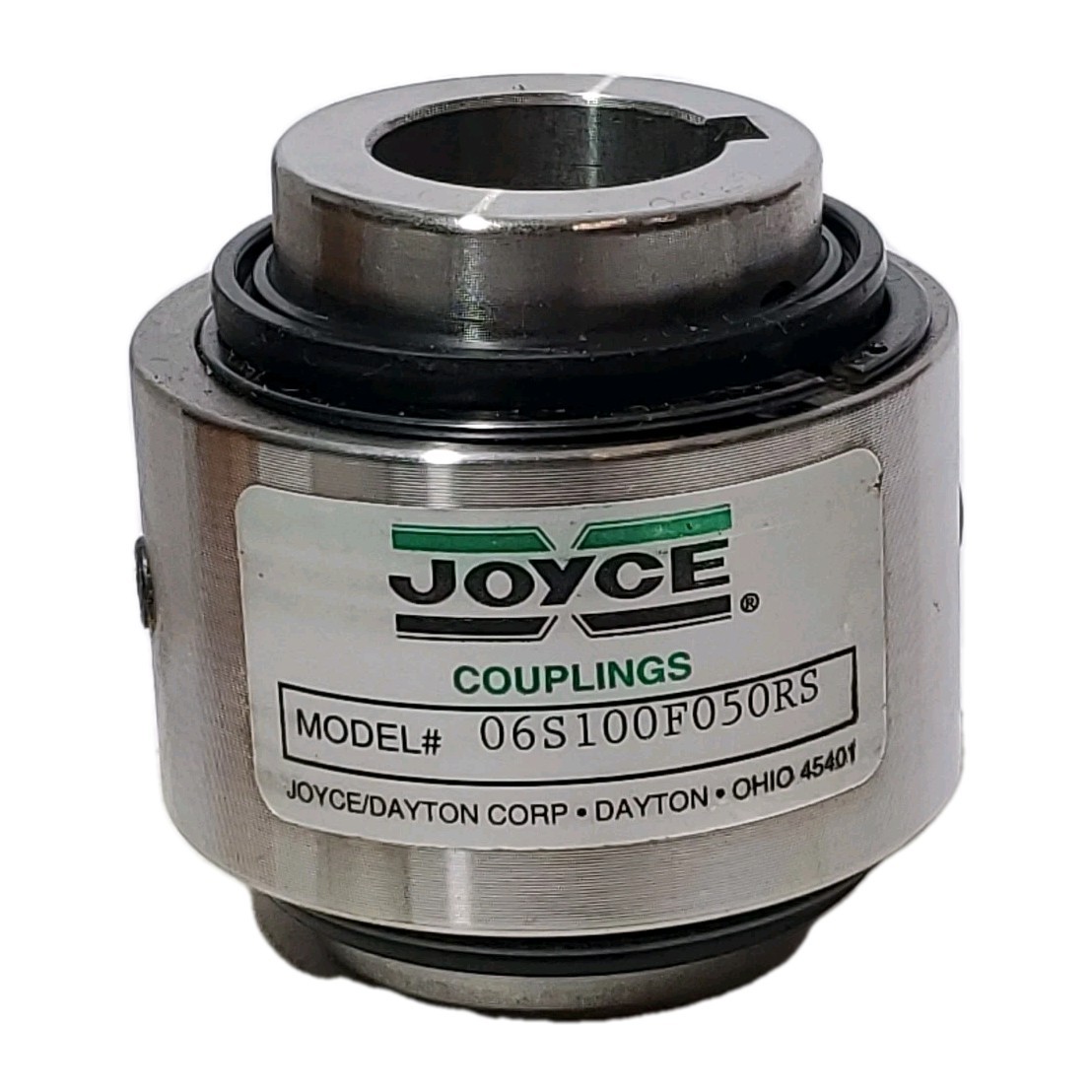 Joyce Dayton 06S100F050RS Flexible Sleeve Coupling 1″ to 1/2″ Bore S6 Flex-Rigid