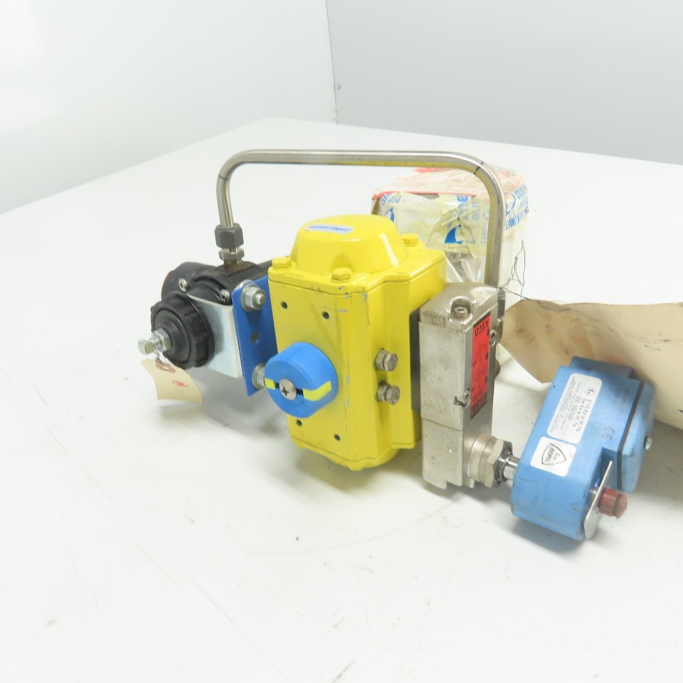 Jamesbury VRVL 100 SR4/5 B LT C-EZ001 1″ Actuator W/ 1″ Valve 7150O313600XTZ2