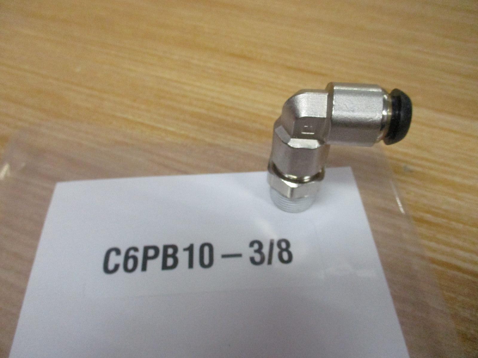 Parker C6PB10-3/8 Prestolok Adjustable Male Elbow (Pack of 5)