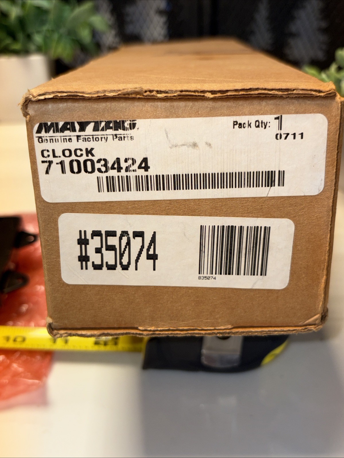NEW- Maytag 71003424 / WP71003424 Clock Replacement Plastic Timer Board