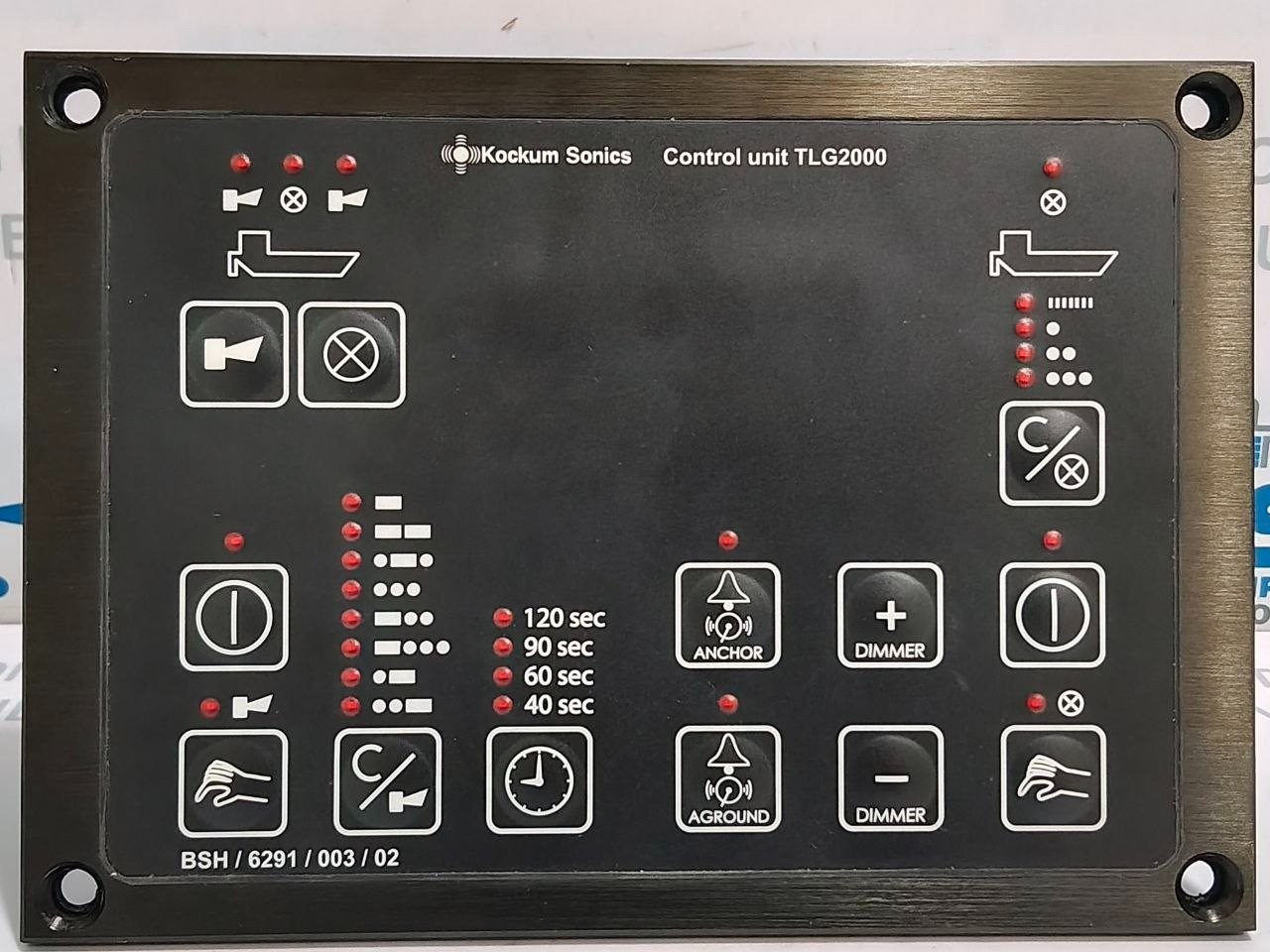 Kockum Sonics TLG2000 Control Unit BSH/6291/003/02