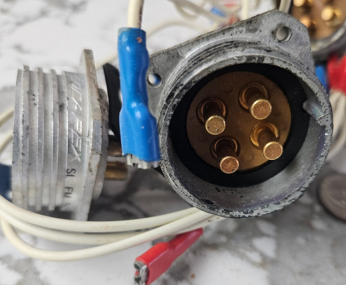 3 Socapex Pin Connectors SL EM 34H 82 51 NEW
