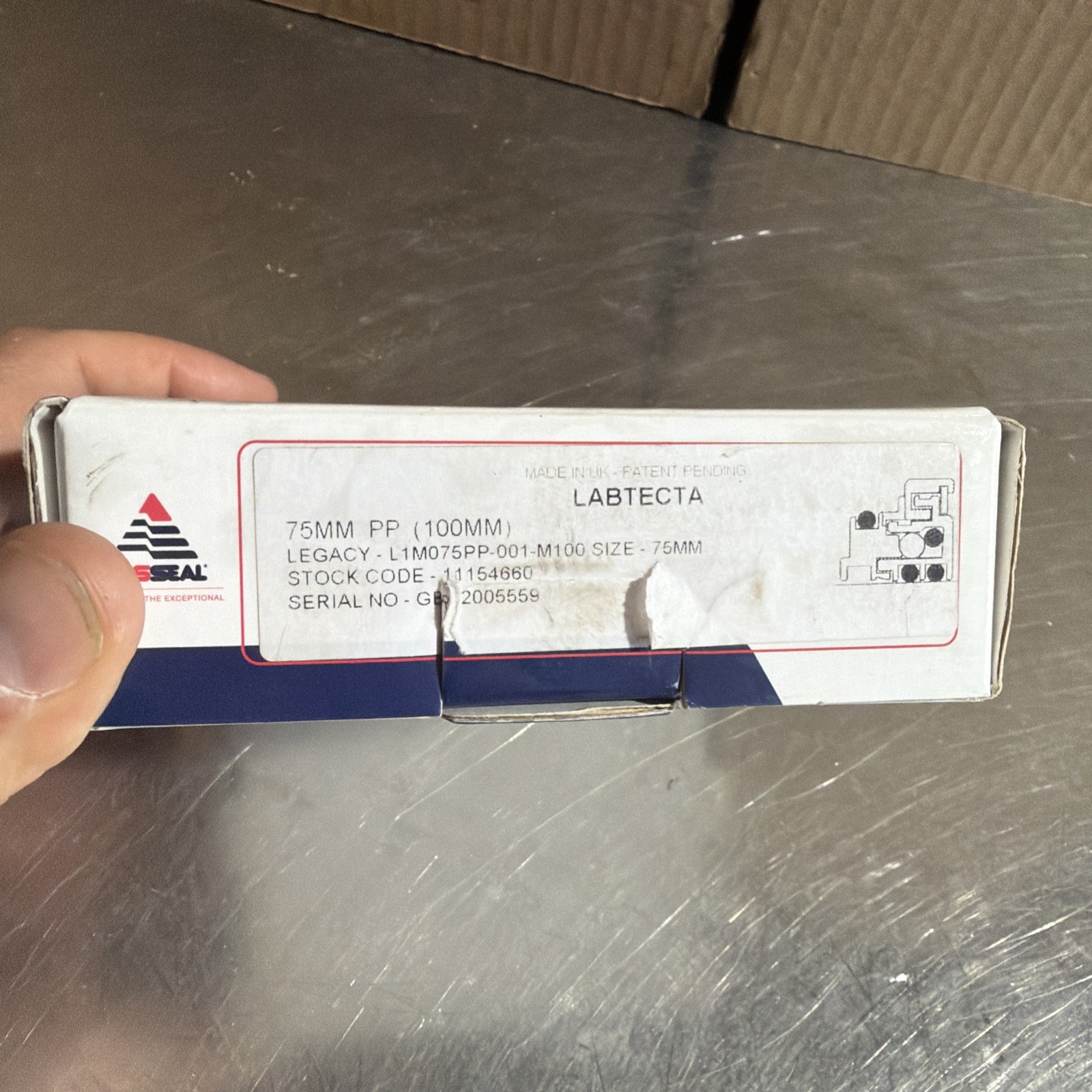 NEW IN BOX Aesseal L1M075PP-001-M100 SIZE-75MM