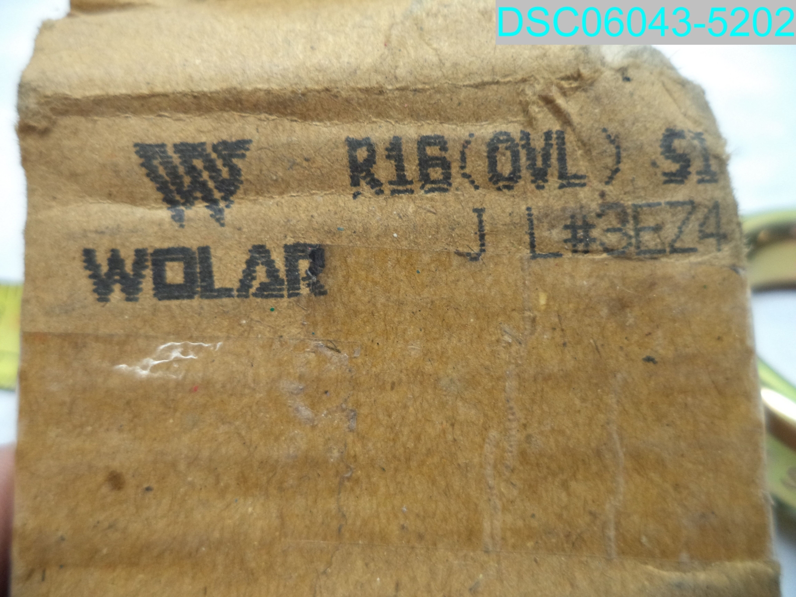 Wolar R16 DF 3EZ4 ASME B16.20 Oval Ring Joint Gasket
