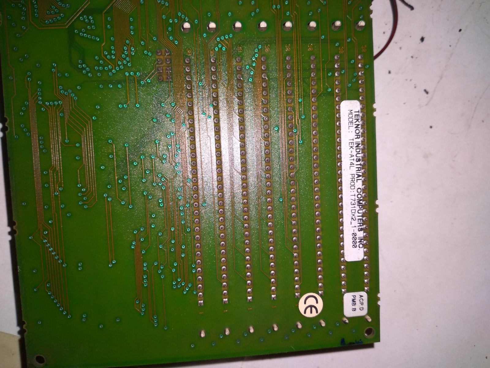 TEKNOR INDUSTRIAL COMPUTERS TEK-AT4L T731DX2 1-0000