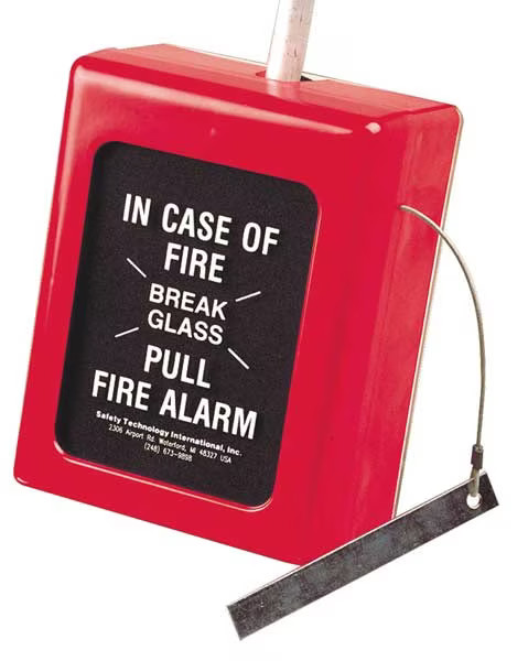 Safety Technology International STI-4130 Break Glass Cover, Polycarbon