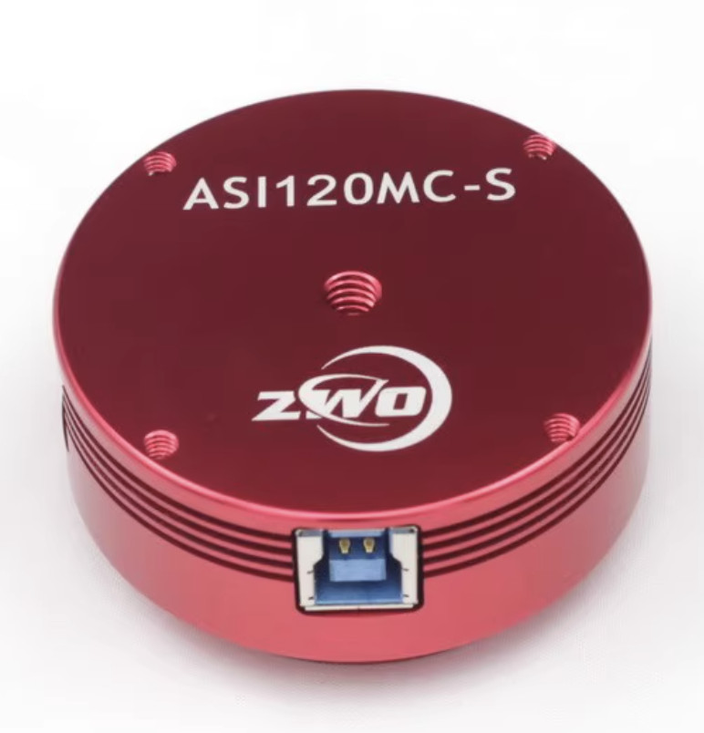 1Pcs ZWO ASI120MC-S color planetary with high speed USB3.0 interface New