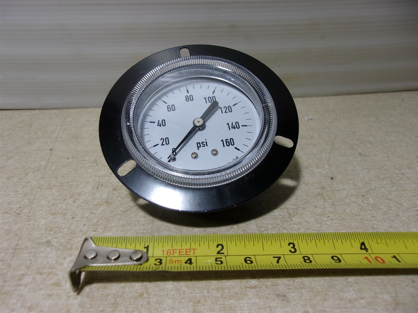 NEW Pressure Gauge 0-160 psi 1/8″ NPT 4UA60A *FREE SHIPPING*
