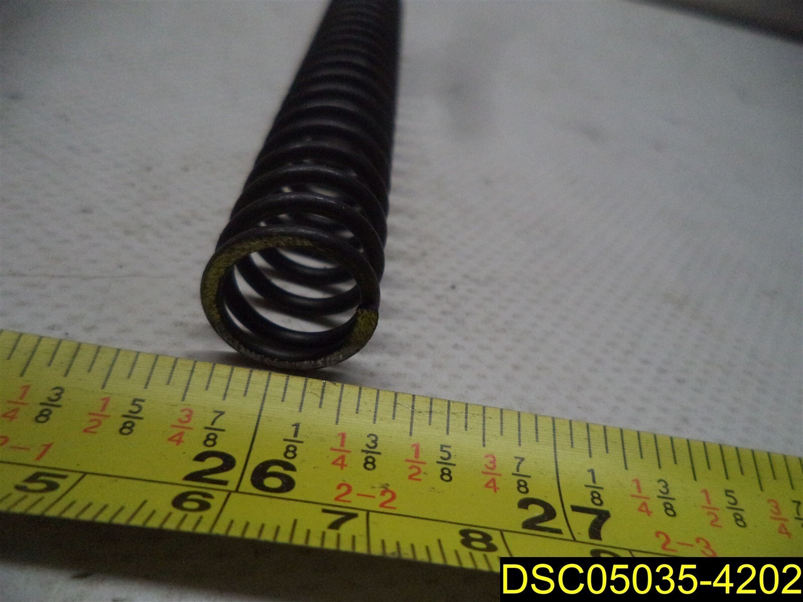 Qty = 1,000: Black Metal Springs 3″ Length, 5/8″ O.D., 15/32″ I.D.