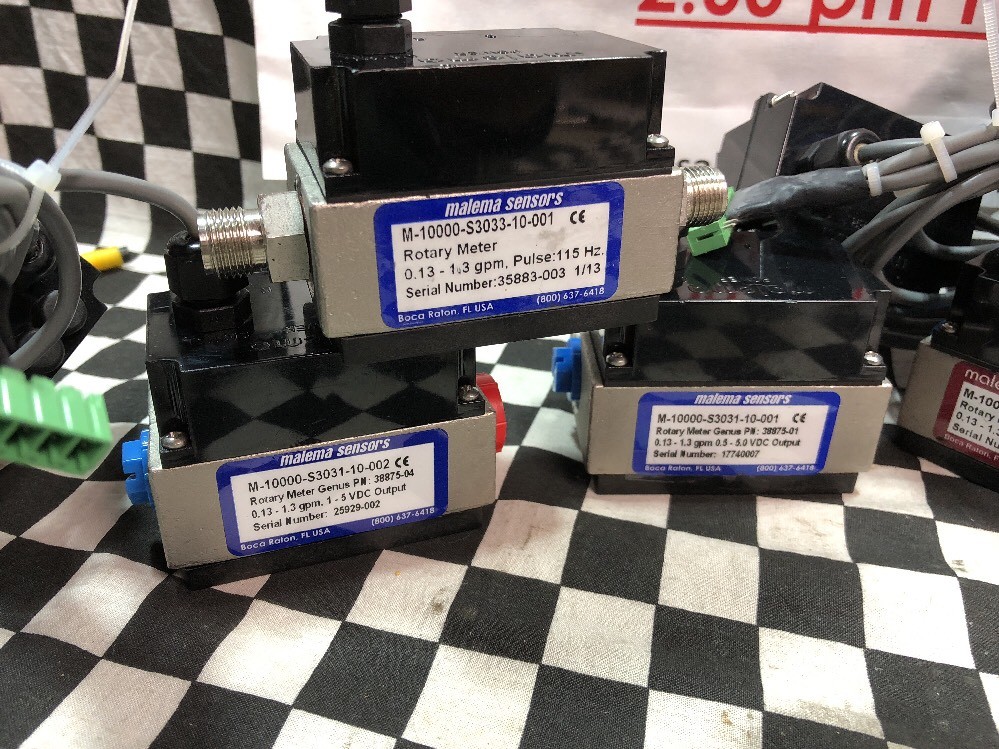BIG LOT Malema flow sensors rotary M-10000-S3031-10-001 / M-10000-S3031-10-002