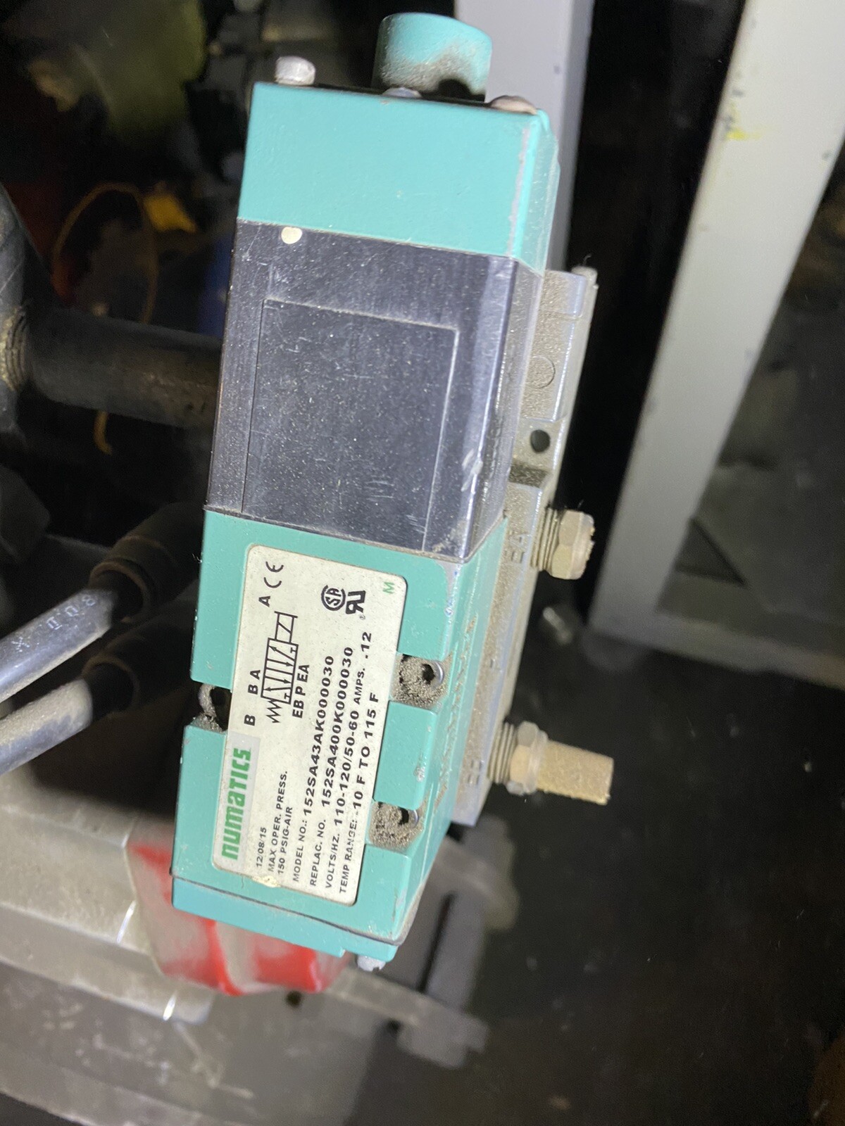 BRAY CONTROLS 92-1190-11305-532 USED ACTUATOR W/ BUTTERFLY VALVE