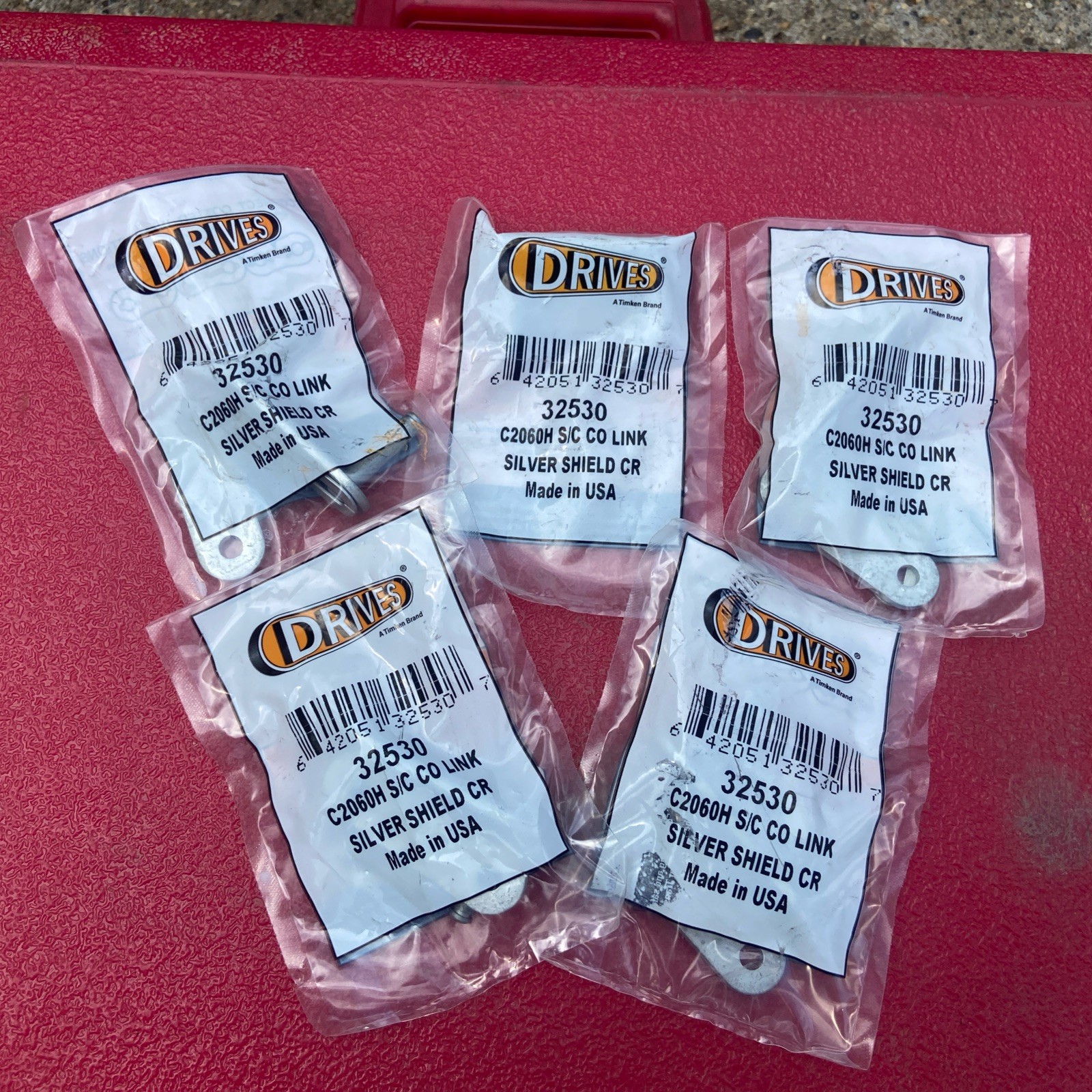 Tiimken Drives C2060H Heavy Roller Chain Connecting Links (QTY 5) USA MADE