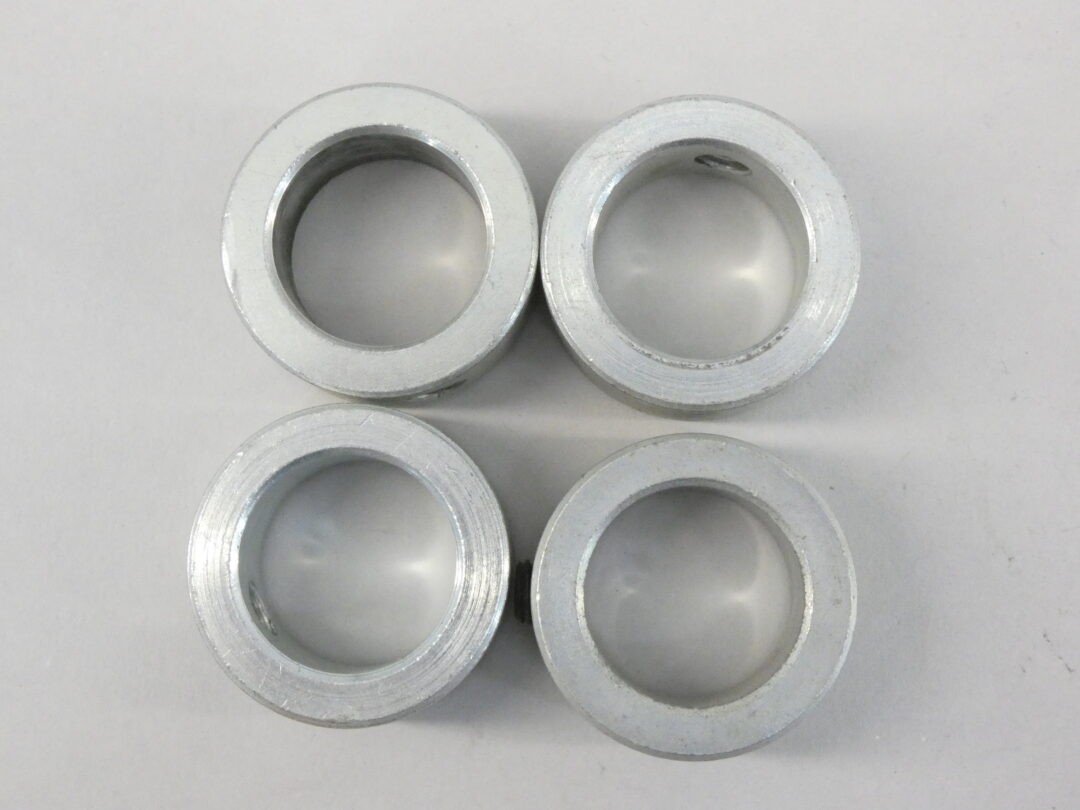 *Lot of 4* Shaft Collars 1″ Bore x 1-1/2″ OD x 5/8″ Set Screw Zinc – NEW Surp…