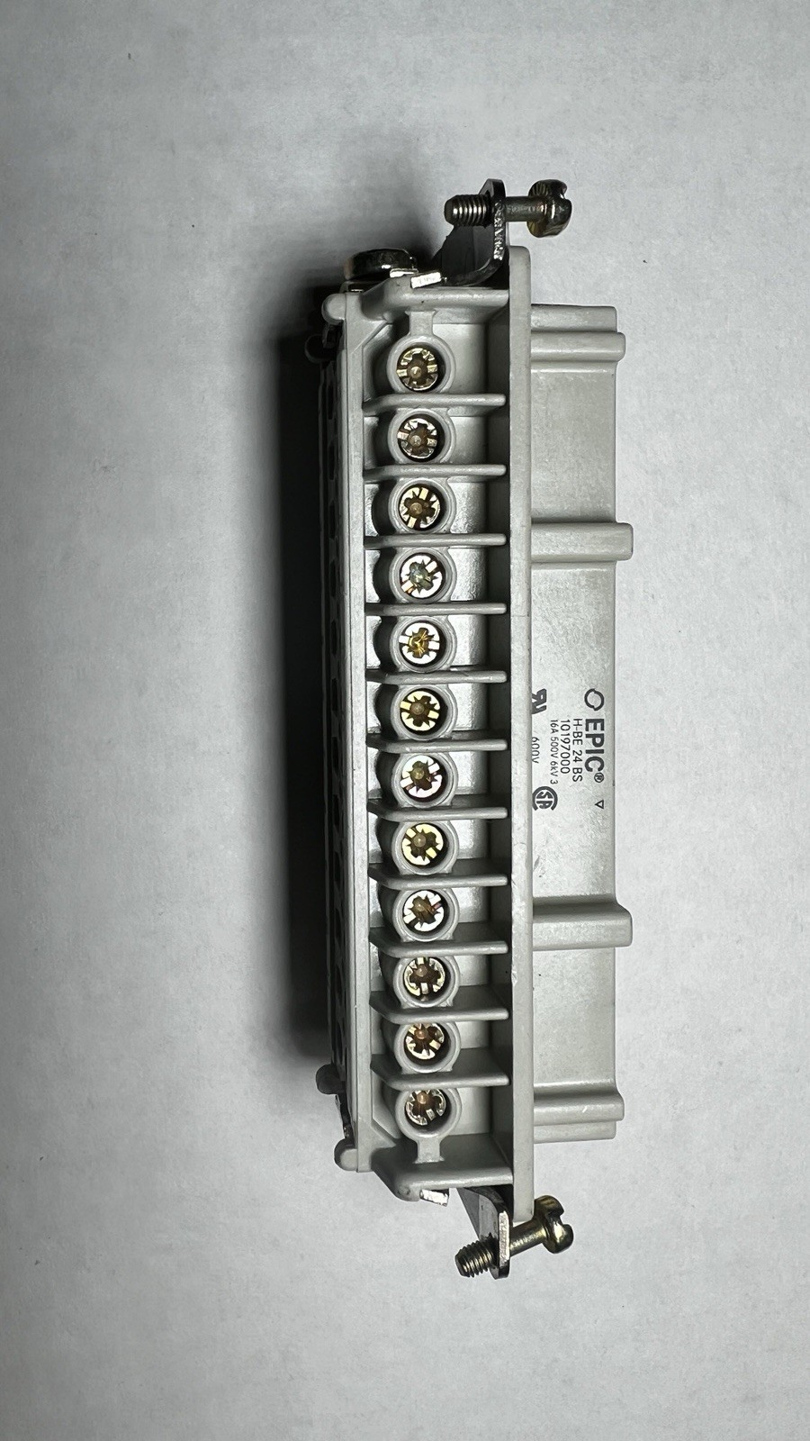 New Epic H-BE 10197000 Lapp Male Insert Connector