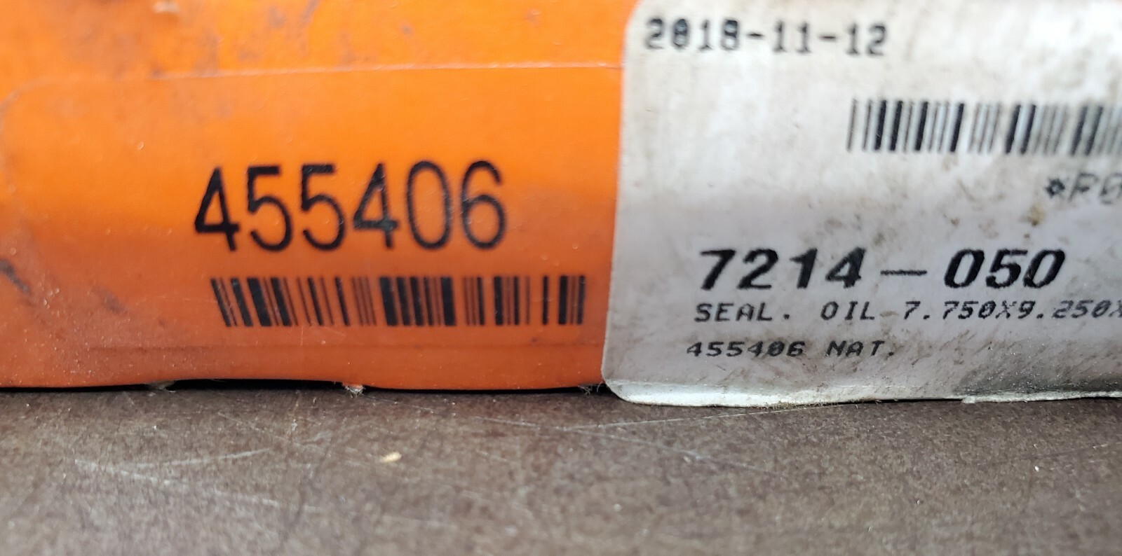 Timken 455406 Oil Seal 7.750×9.250x.62 -NEW- in Box Unused Surplus