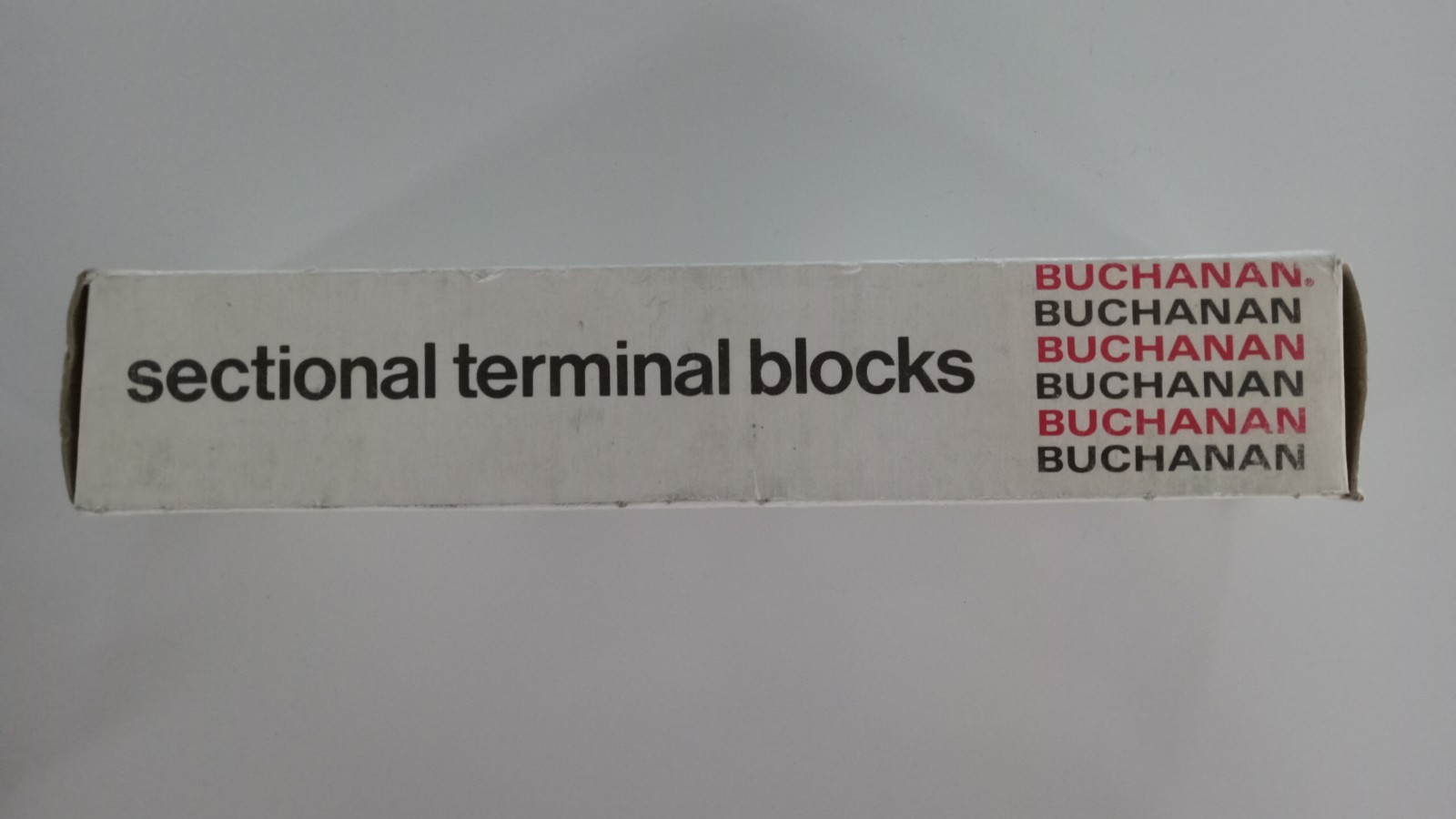 100 PC Buchanan Medium Duty 524 Flat base Sectional Terminal Blocks 300V Max NOS