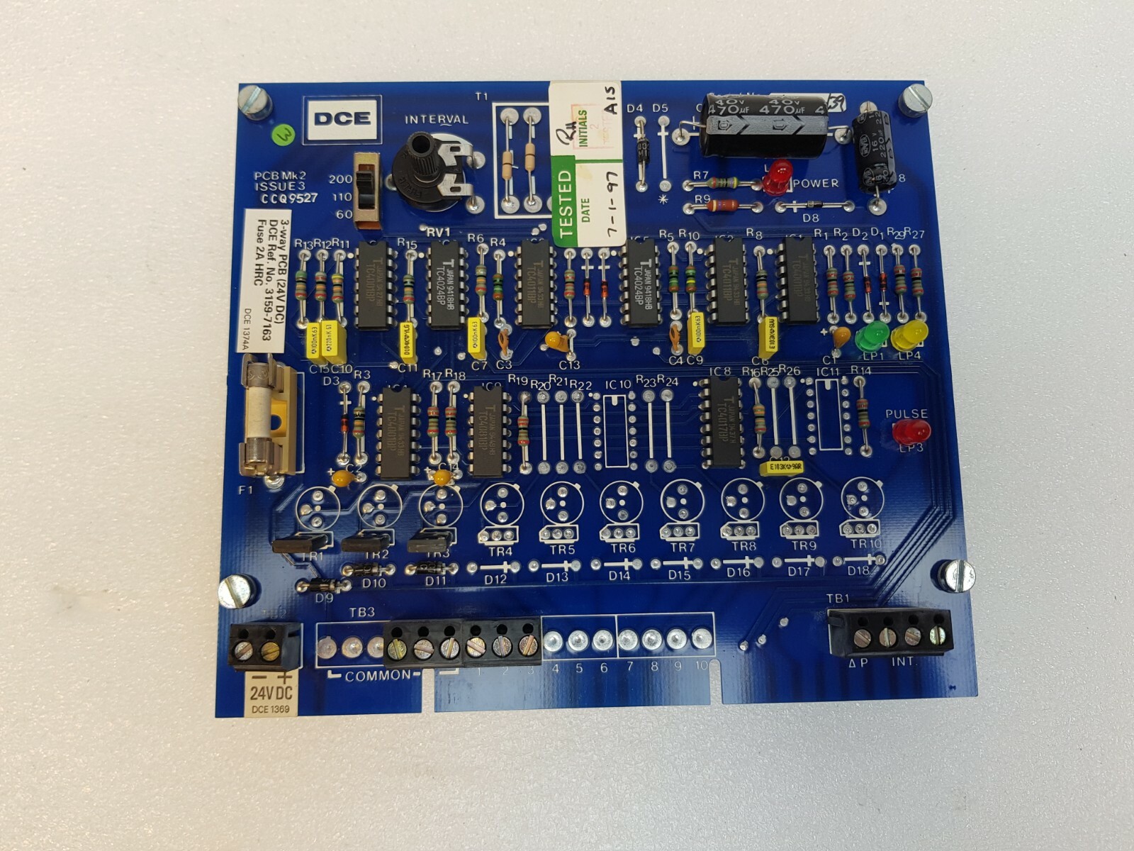 DCE 3-WAY PCB 24VDC 3159-7163 1374A