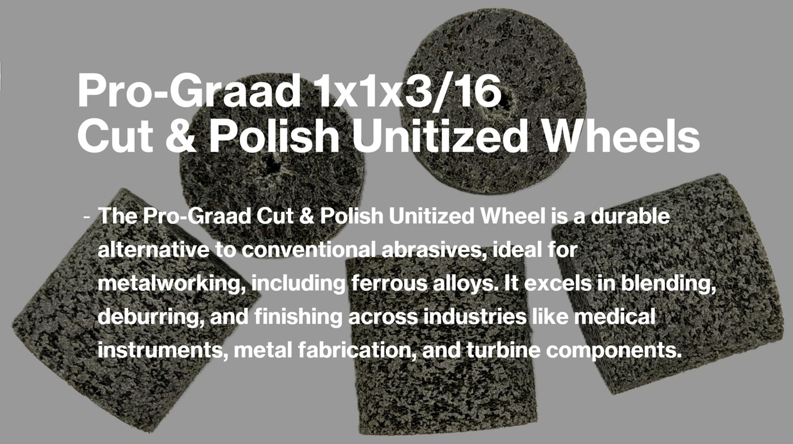 Pro-Graad Cut & Polish Unitized Wheel