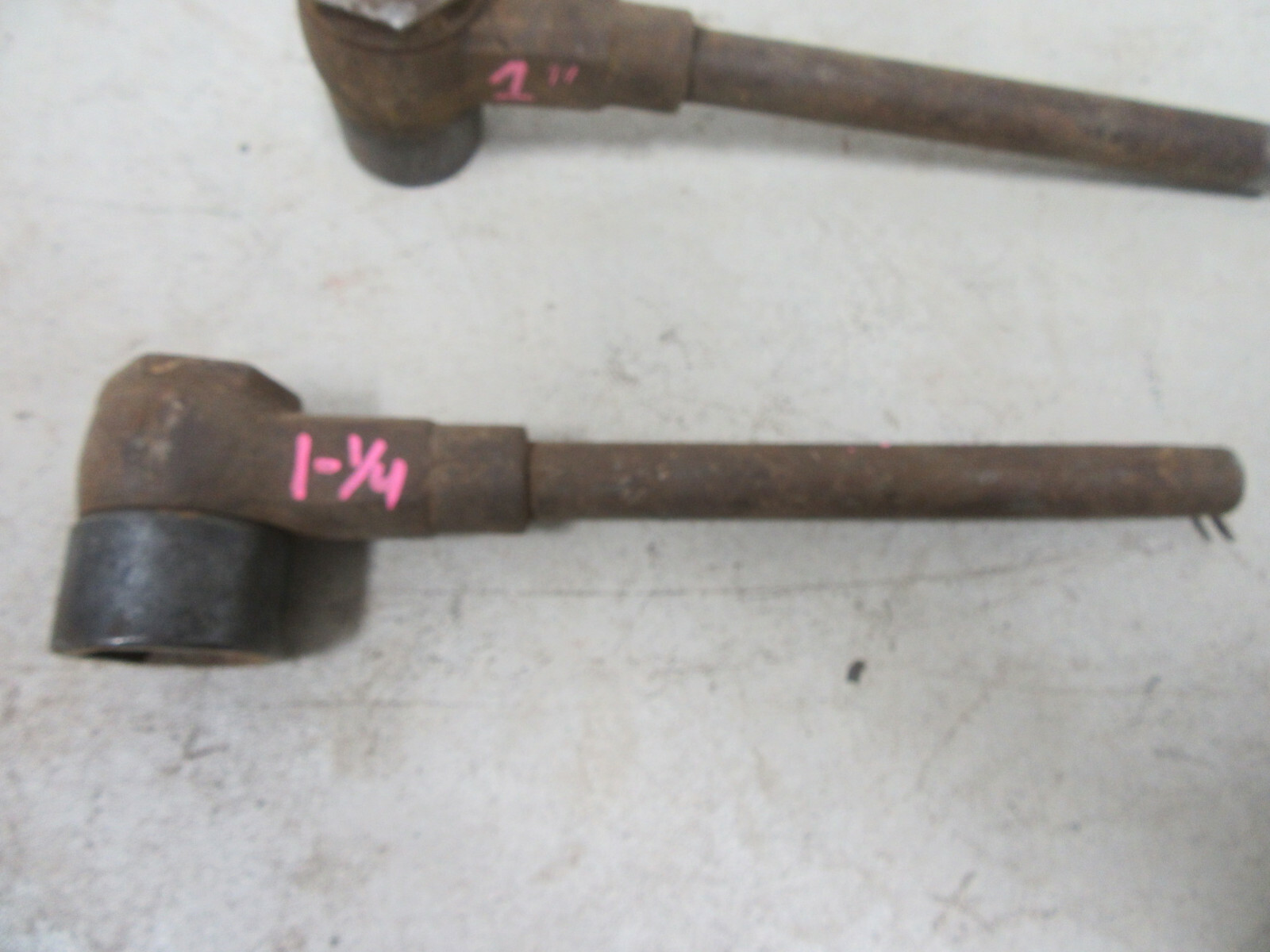 1″ and 1-1/4″ Hex Ratchet Head Pipe Valve Flange Mueller Reed Thru Bolt Wrench