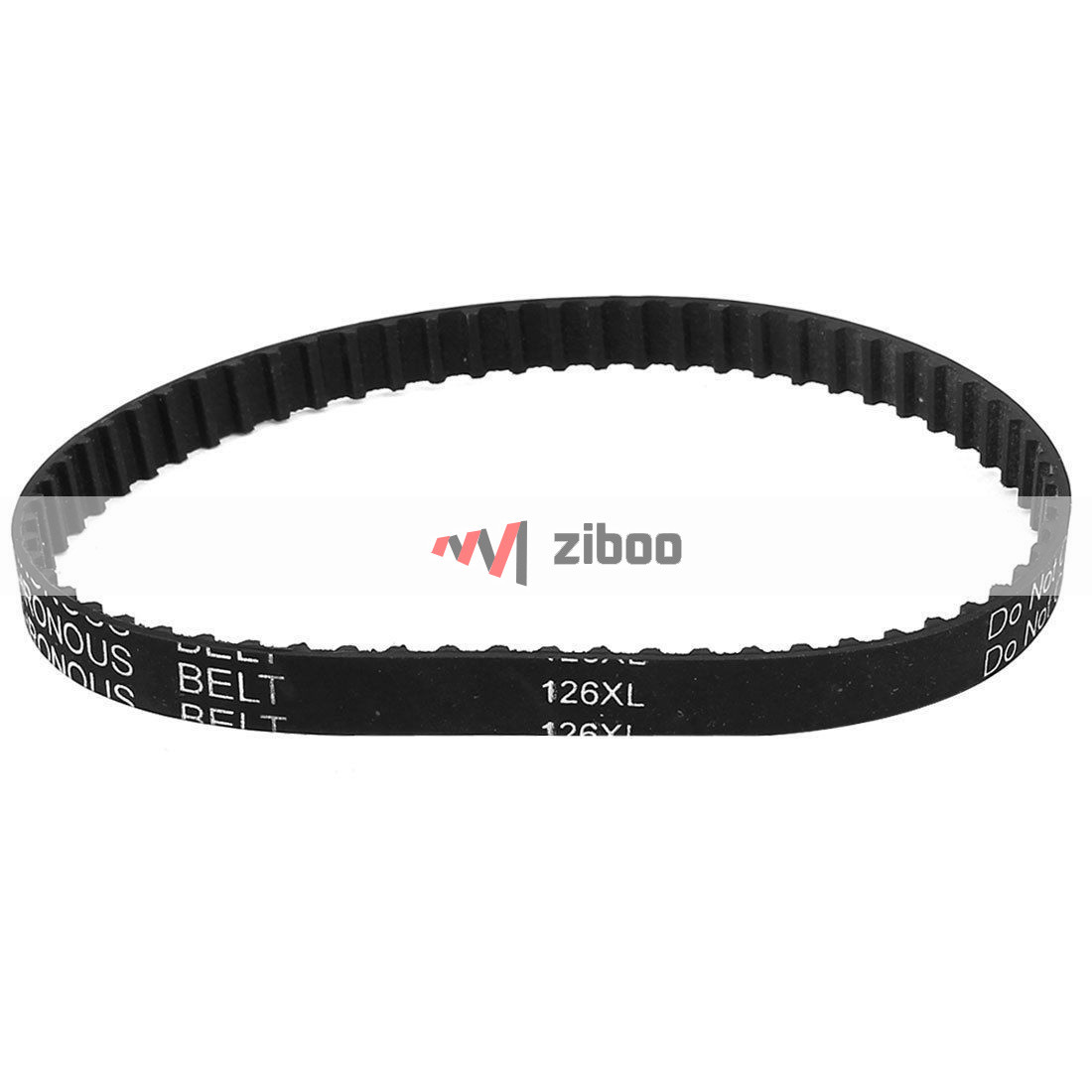 126XL 037 Engine Rubber Timing Belt 63 Teeth 5.08mm/0.2Pitch 9.5mm Width Black