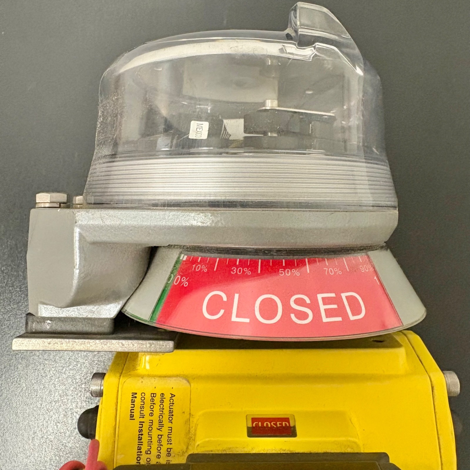 Apollo Pneumatic Actuator w/ Quartz Limit Switch & 1 Inch Valve – (AD0025N001A)