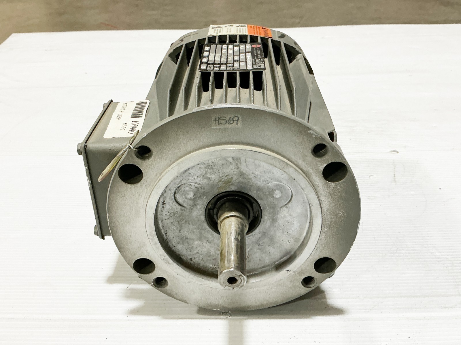 US Electrical Motors H569-Z07Z1500219M Electric Motor 1.5HP 575V 3440RPM 3PH 56C