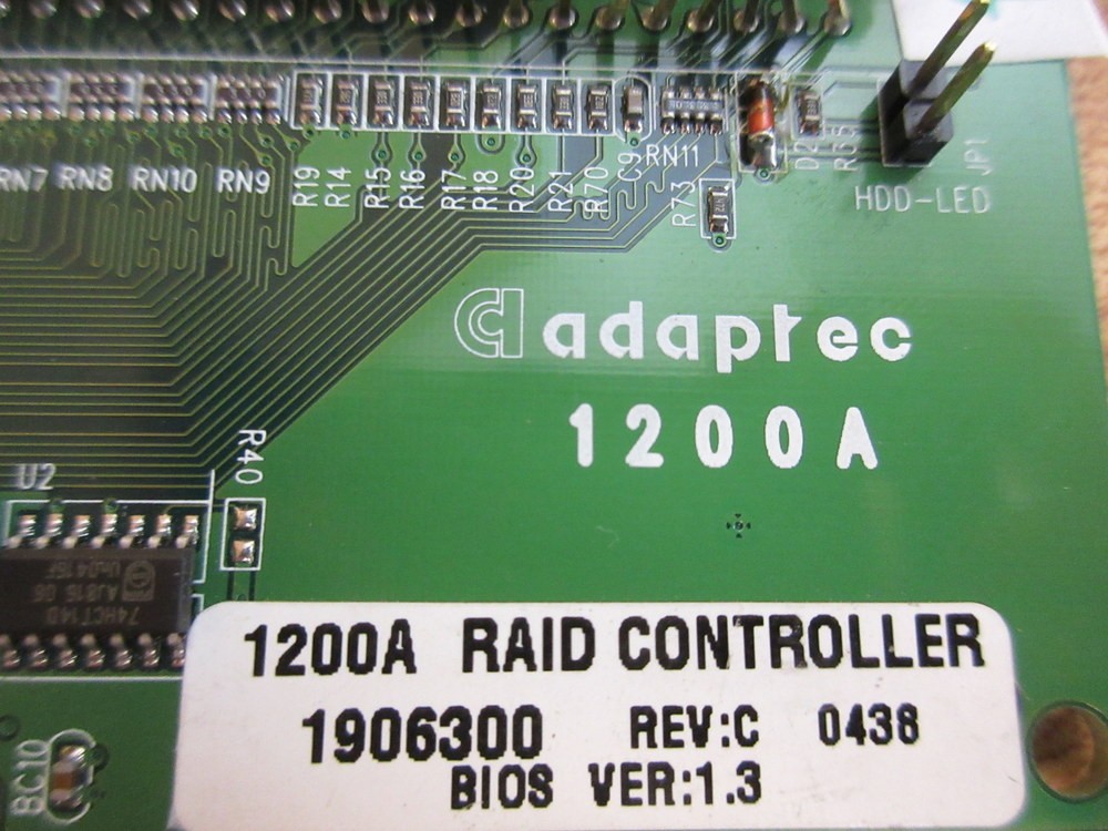 Adaptec 1200A ATA Raid Controller 1906300 Non-Refundable