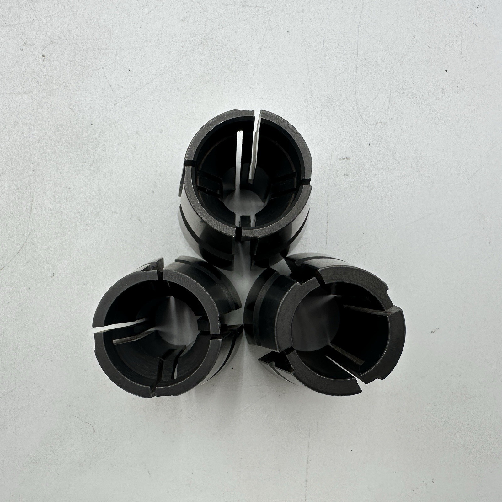 Lot of 3 Weldon C10 Collets C-10 Size 5/8″, 3/4″, 1″ – 96-194, 96-195, 96-197