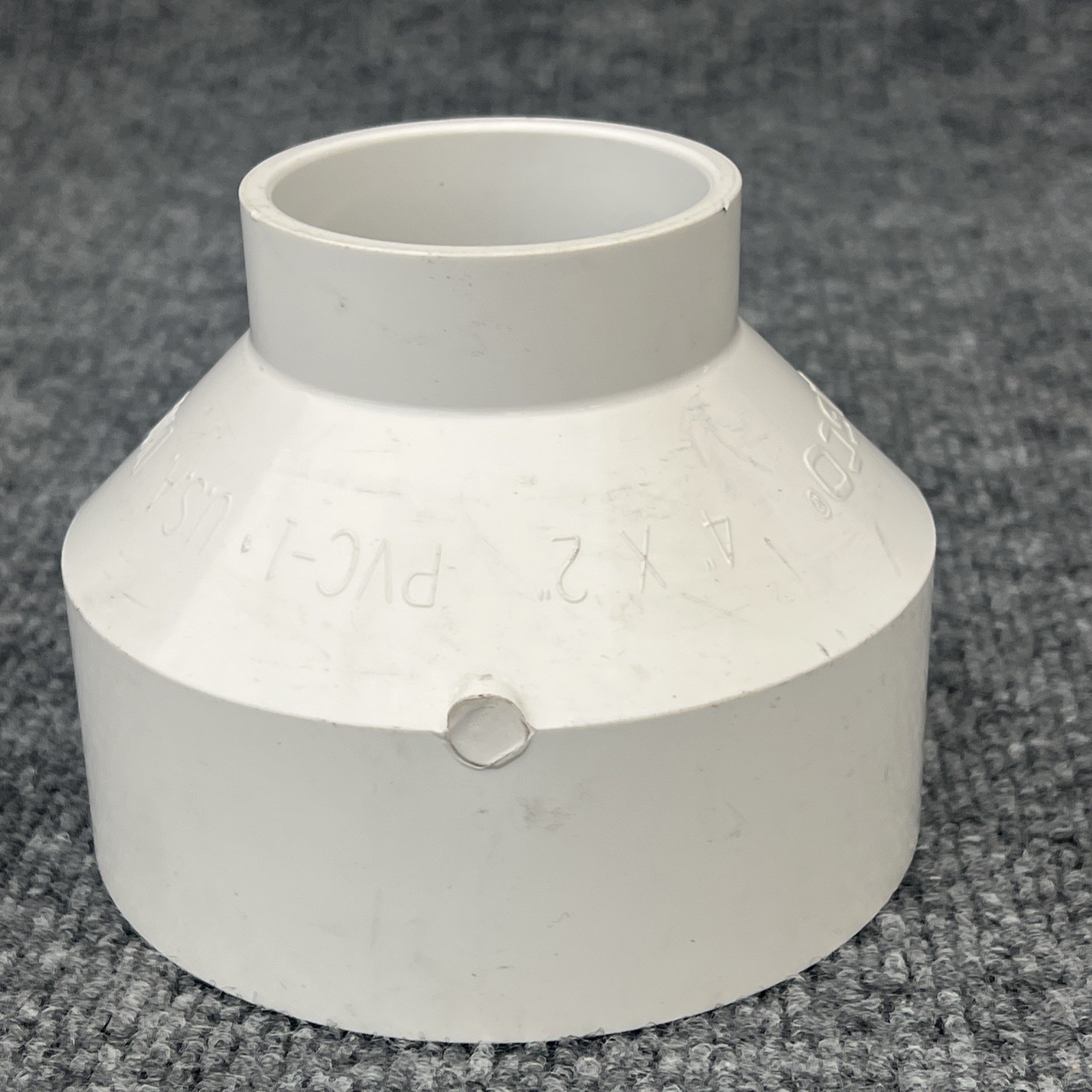 LASCO D102420 4 x 2 Hub x Hub PVC-DWV Reducing Coupling New Other