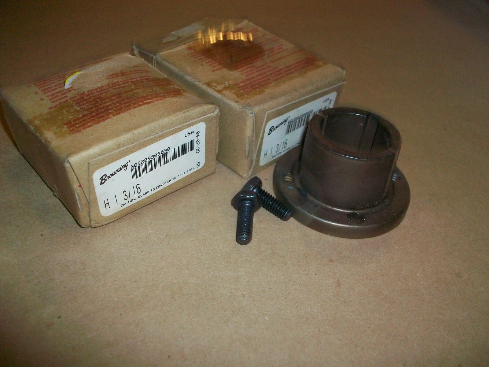 2pc BROWNING H-1 3/16″ TAPERED BUSHING NEW