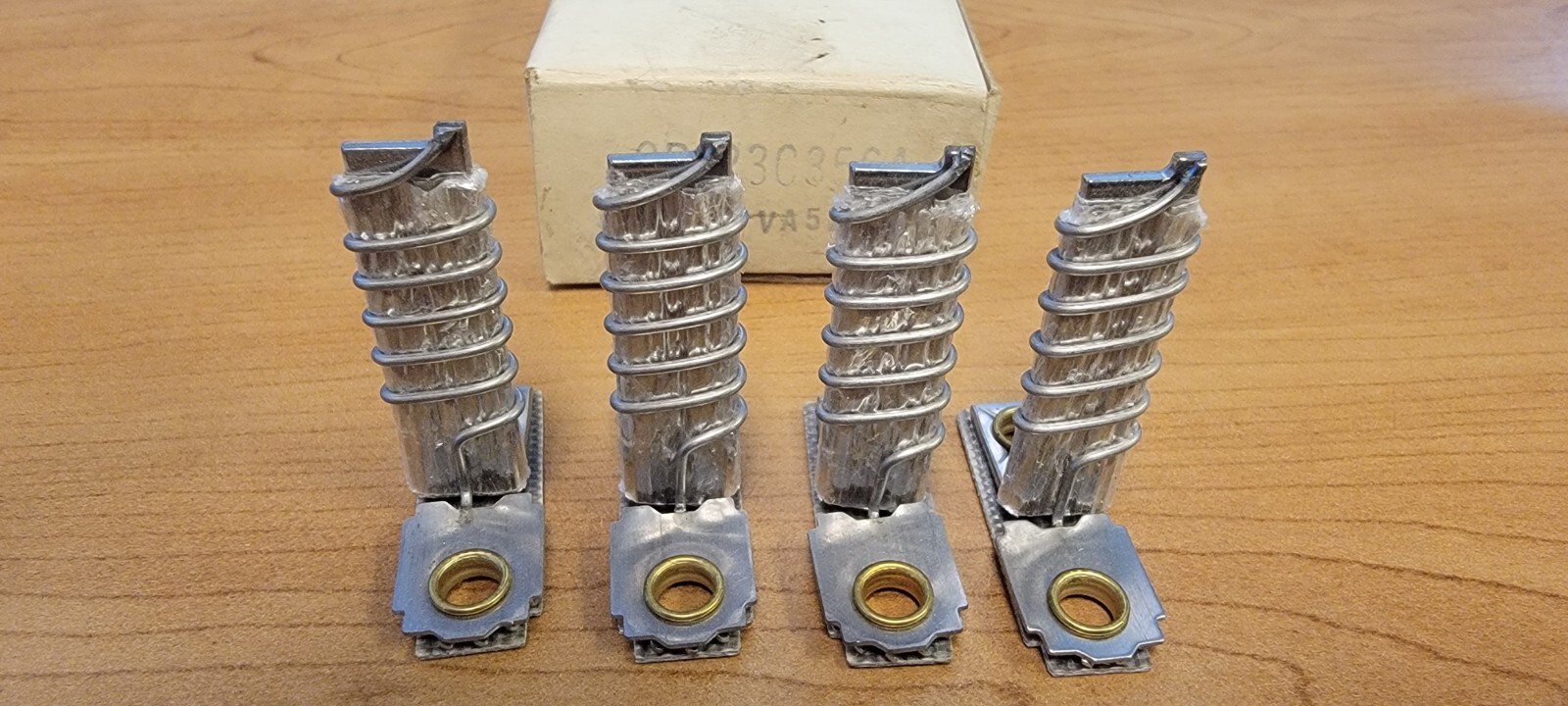 Lot of 4 GE General Electric C356A Overload Heater Elements