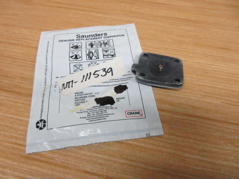 Saunders DA015S5 Crane 1/2″ Diaphragm