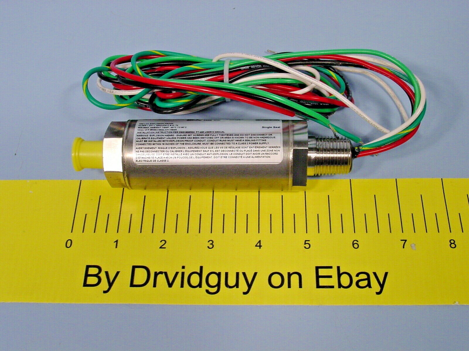APG PT-405-L5-200.00-PSI-A-E60L-4-N12-M1-S10 ExplosionProof Pressure Transducer