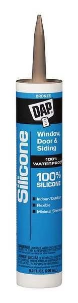 Dap Silicone Sealant, 9.8 oz, Cartridge,