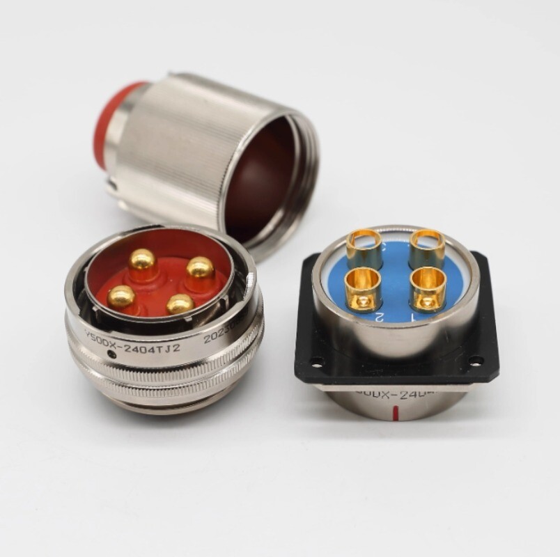 1PCS NEW FIT FOR high current aviation plug socket connector Y50DX10-2404ZK10