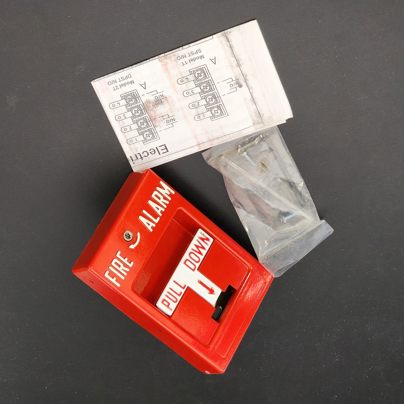 SIGNALING Fire Alarm Station RATING RMS-1T – 10A – 120VAC