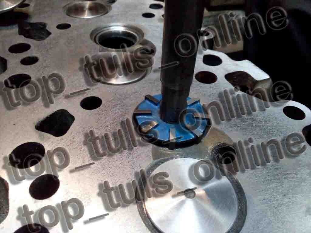 10x Edelbrock Performer RPM Head MOPAR 360 Valve Seat cutter Kit Carbide 3 Angel