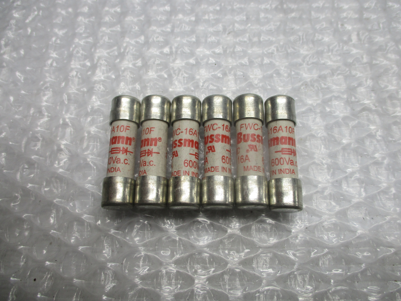 BUSSMANN FWC-16A10F FUSE LOT OF 6 NSNP
