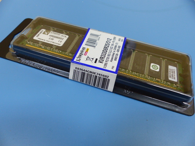 KINGSTON KVR333D8R25/512 Qty of 1 per Lot