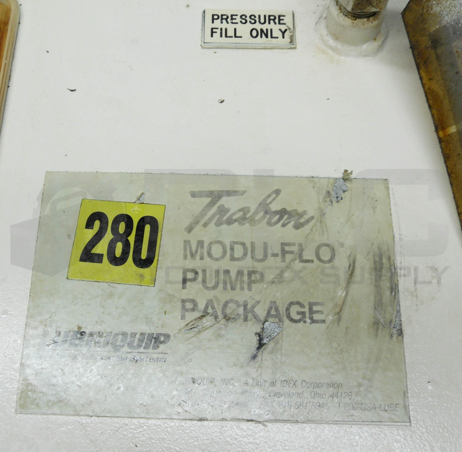 TRABON MODU-FLO PUMP PACKAGE ASSEMBLY FMPPQF2A3G3L3P5S1 W/ 56 3306