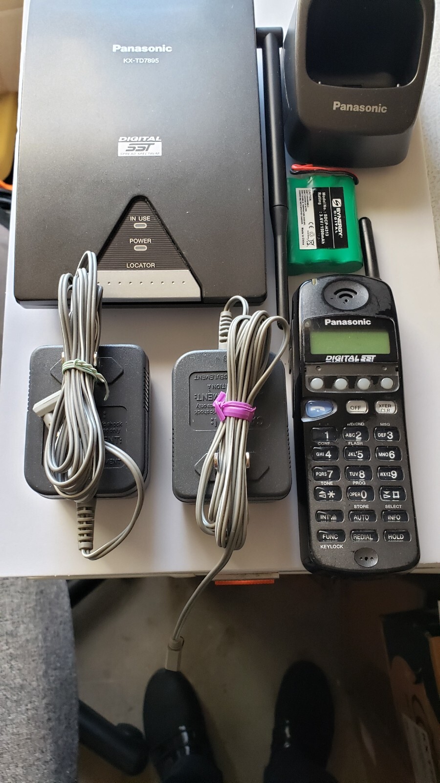 PANASONIC KX-TD7895- B REFURBISHED/ 6 MONTH WARRANTY. little wearing & tearing.