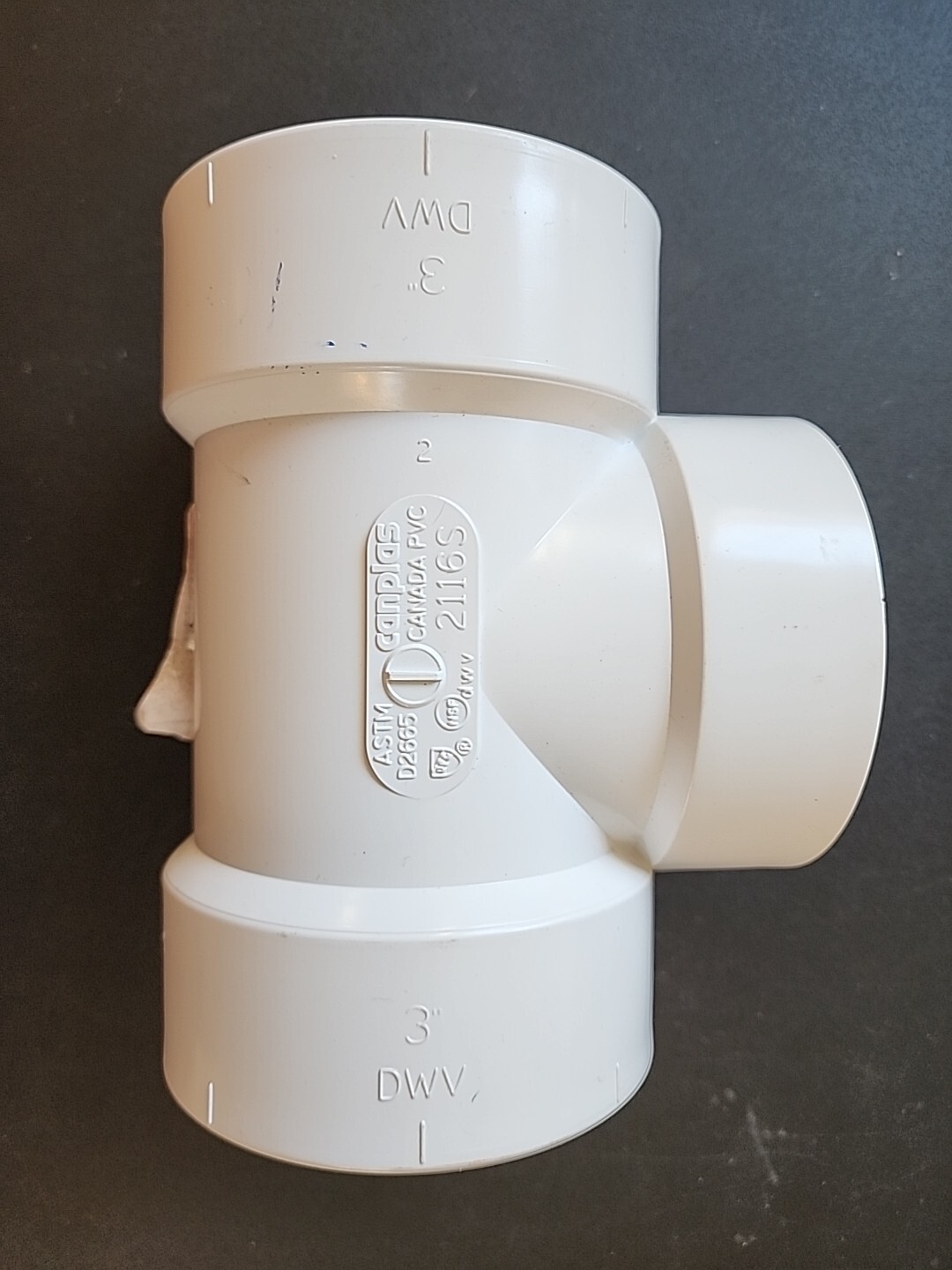 3″ IN. PVC DWV FLUSH CLEANOUT Canplas Canada 2116S