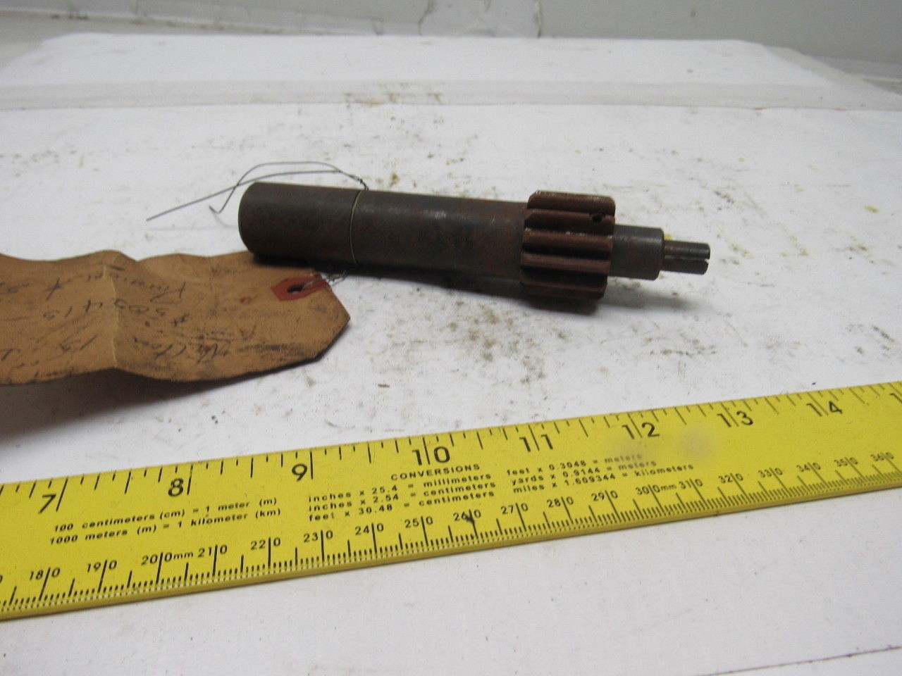Vintage Lathe Bar Stock End Facing Forming Cutter Turner Missing Roller